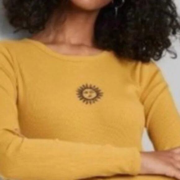 Wild Fable Ribbed Long Sleeve Bodycon Sun Dress SZ‎ XS NWT - Picture 9 of 11